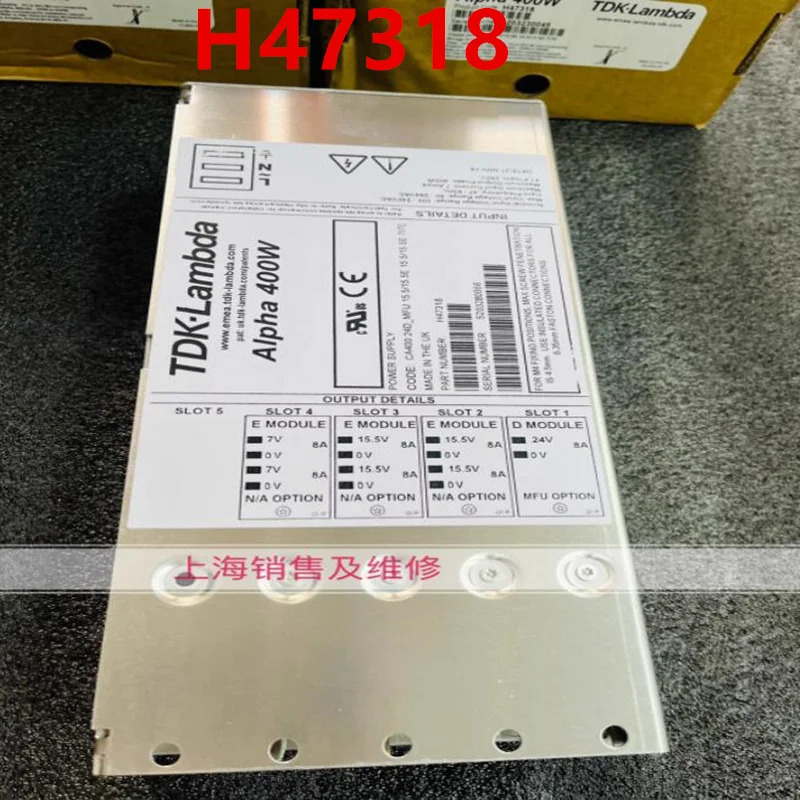 TDK-LAMBDA 알파 전원공급장치 400W H47318 Ca400 24D-Mfu 15.5 15.5E 7 7E 신
