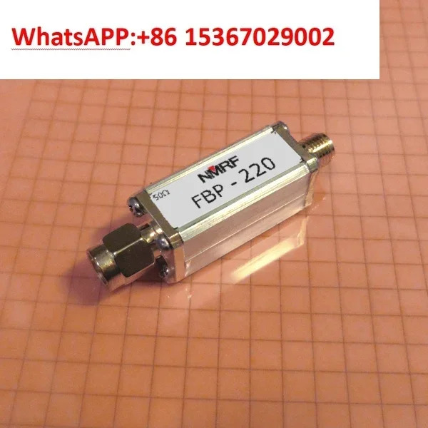 220MHz 전대역 LC 대역통과 필터 1dB 대역폭 20MHz SMA 인터페이스