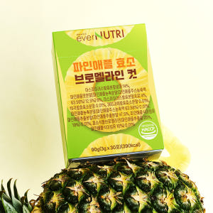 에버뉴트리 브로멜라인 파인애플 효소 30포, 2개 맛있게 먹은 솔직 후기 - 상품 이미지 3
