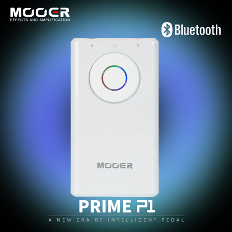 Mooer Prime P1 무어프라임 초소형 블루투스 멀티 이펙터 - 스페이스 화이트 - 상품 이미지