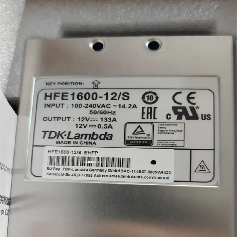 TDK-LAMBDA HFE1600 오리지널 전원공급장치 1600W HFE1600-12 S HFE1600-12S 신
