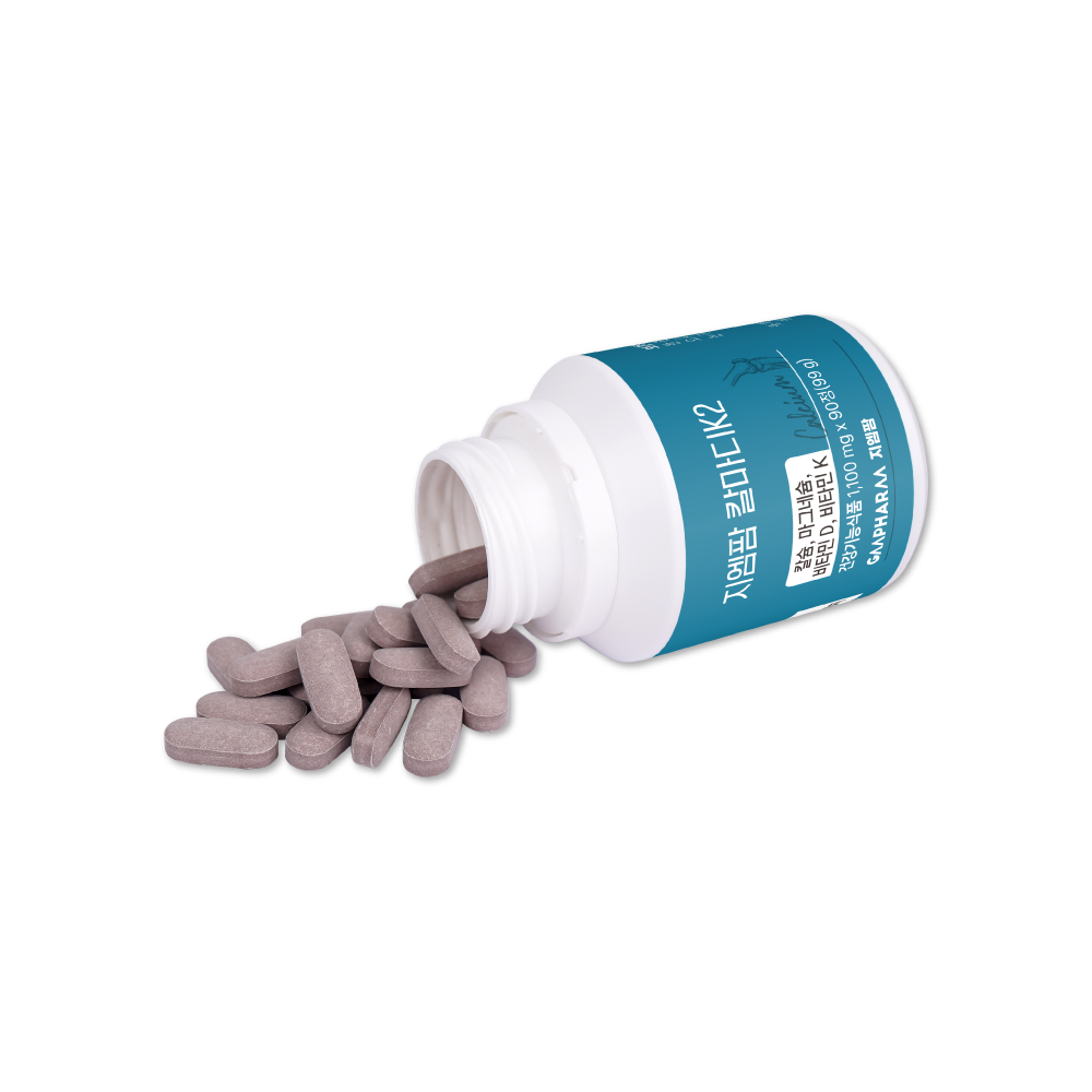 지엠팜 칼마디K2 칼슘 700mg 마그네슘 비타민D 비타민K 골다공증 90정, 1개 이미지 3