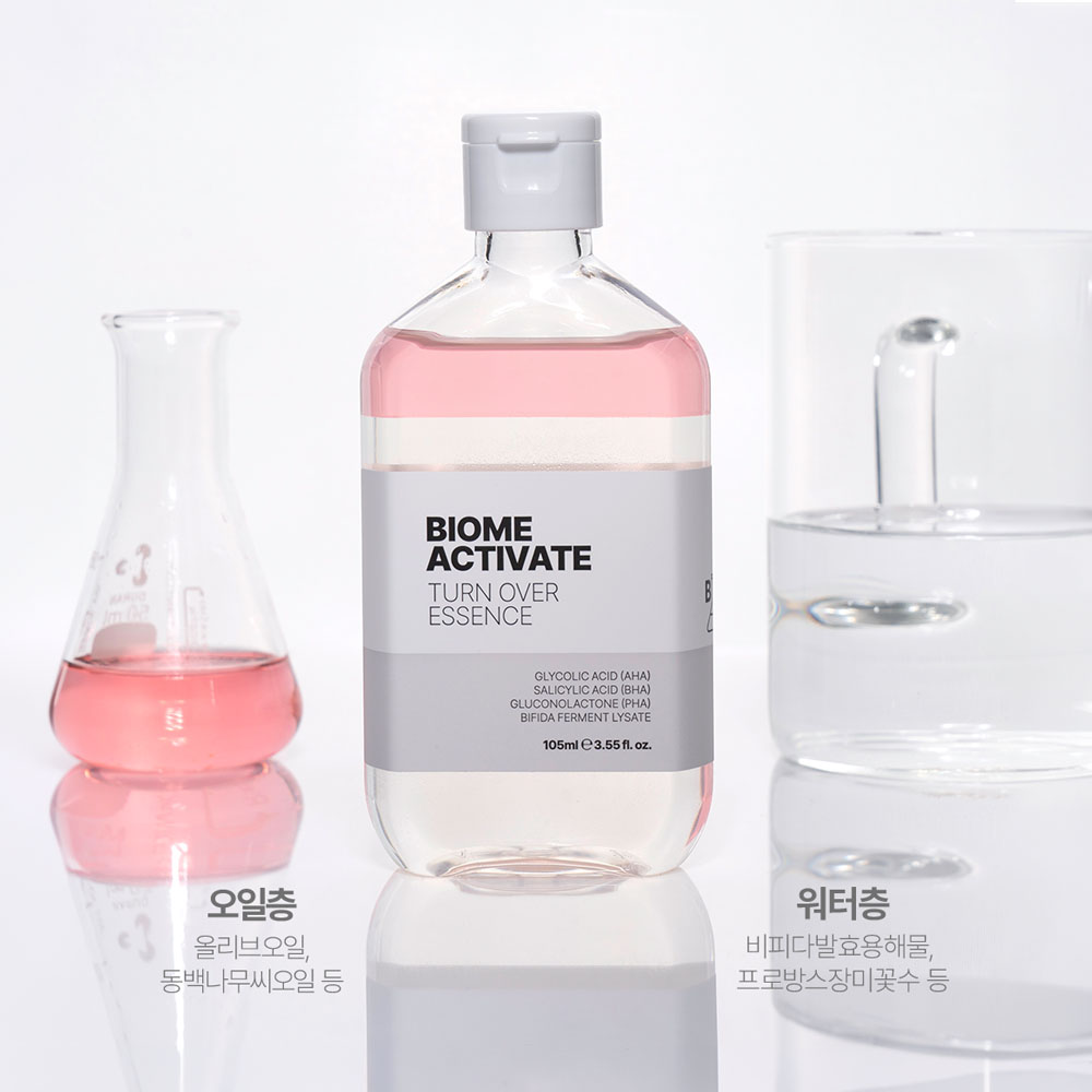 [바액] 턴오버 에센스 [105ml] 각질관리 블랙헤드 모공관리 피부결정돈 aha+bha+pha 8.5%함유 이미지 6