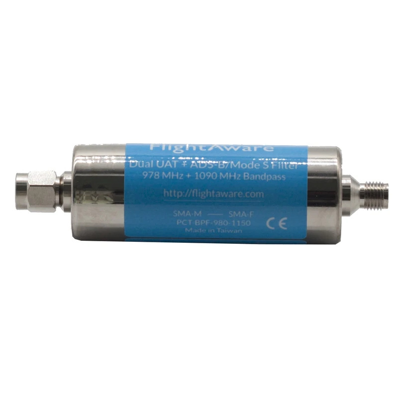 FlightAware FA-ADSB-BPF1 1090MHz ADSB 대역 통과 필터 980-1150MHz