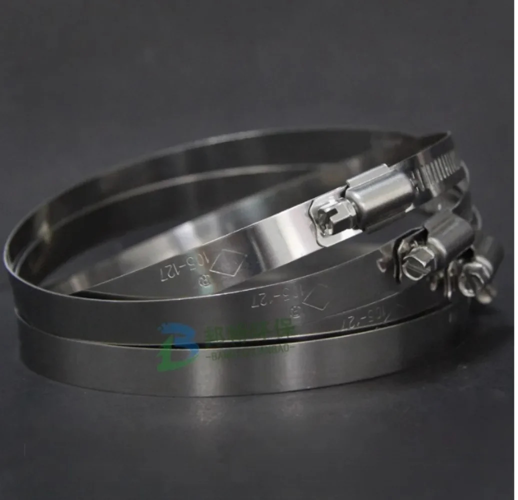 스테인리스 스틸 용수철 클램프 먼지 봉투 직경 630mm