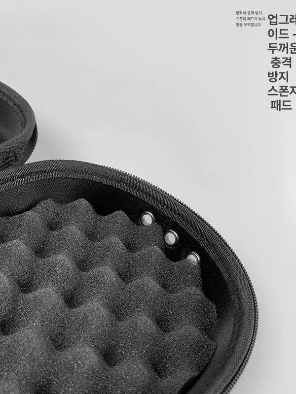 야구글러브 하드 케이스 휴대용 수납 가방 보관함 블랙 블랙 - 상세 이미지 3