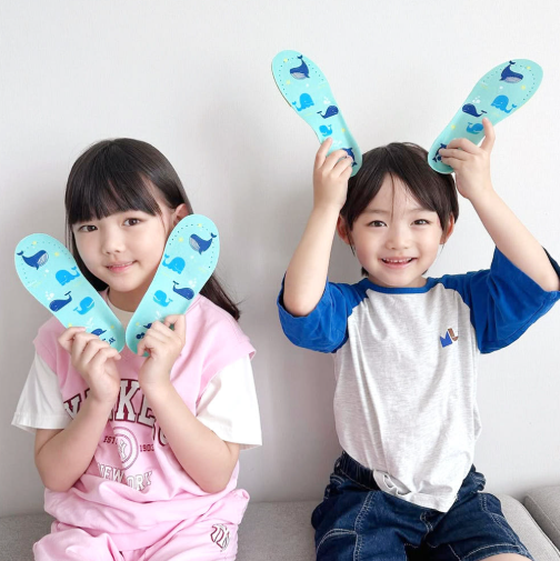 키즈 깔창 바른자세 기능성 깔창 아치 인솔 신발 쿠션 평발 유아 어린이 포렉스 - 상세 이미지 4