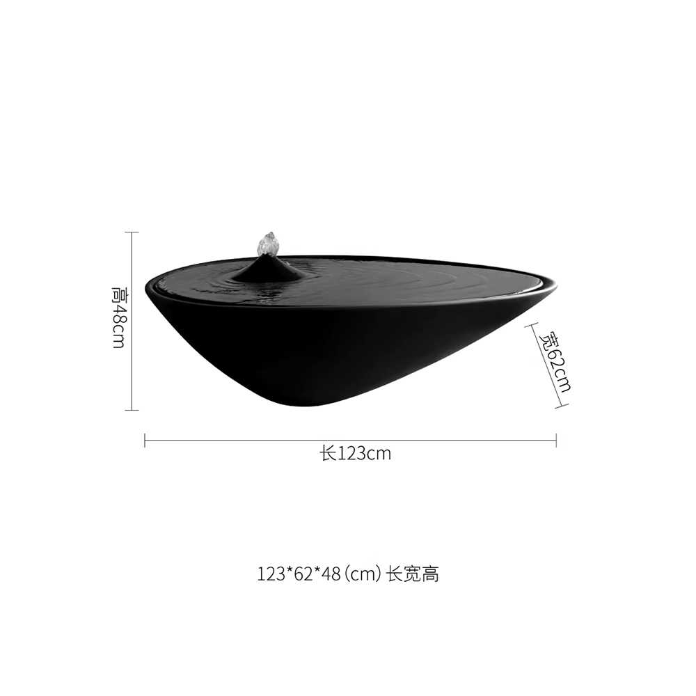 가정용 분수대 인공 실내 인테리어 카페 개업 집들이 50x26x19cm - 상세 이미지 4
