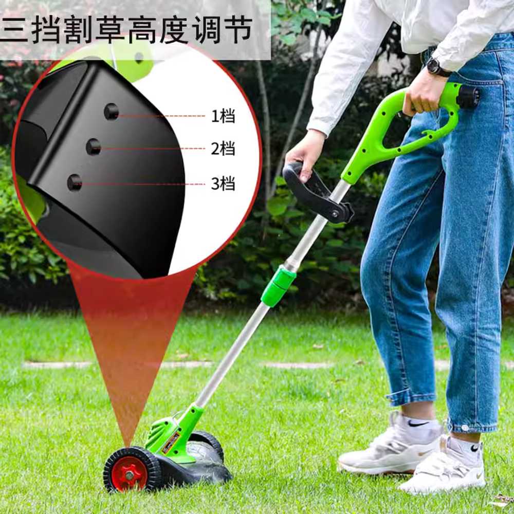 충전식 미니 잔디깍는기계 마당 가정용 용 핸드 정원 제초기 1200W - 상세 이미지 5