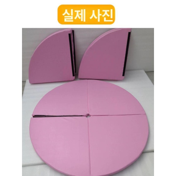안전 폴댄스매트 낙하방지 200cmx5cm 부상 체육관 봉춤 원형 120cmx3cm - 상세 이미지 4