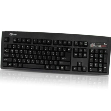 무선키보드마우스세트 유선 키보드 블랙 통합 입력장치 컴퓨터 키패드 PS2