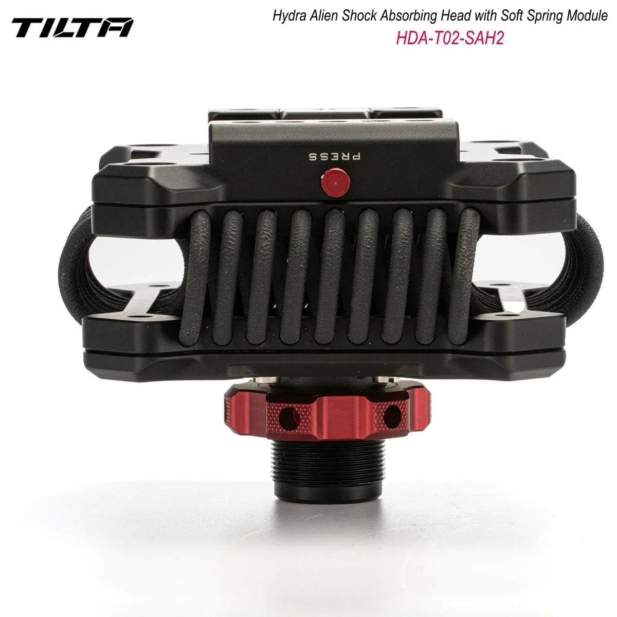 TILTA HDA-T02-SAH2 소프트 스프링 모듈이 포함된 Hydra Alien 충격 흡수 헤드