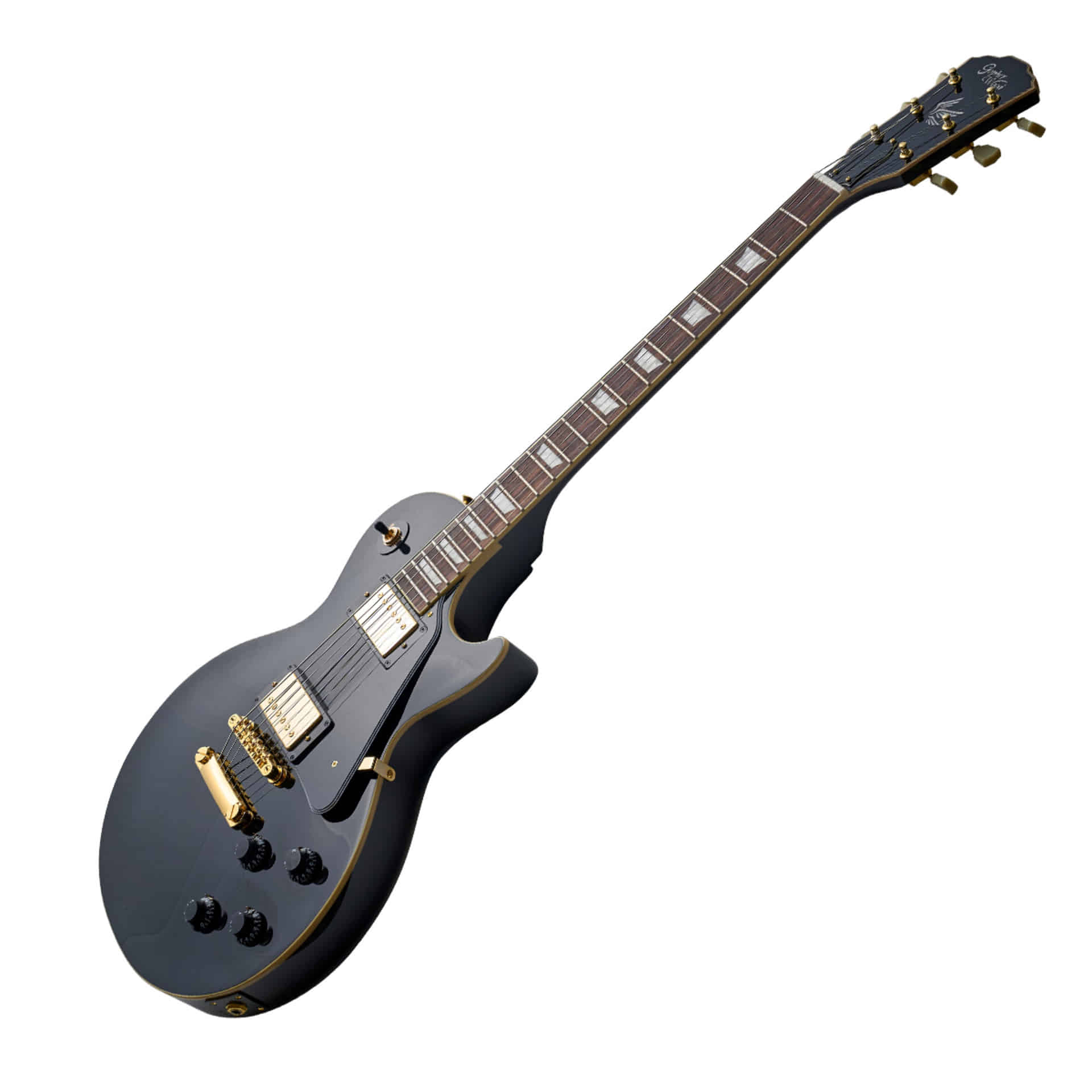 고퍼우드 LP 클래식 7 일렉기타 (젯 블랙) - 상세 이미지 2