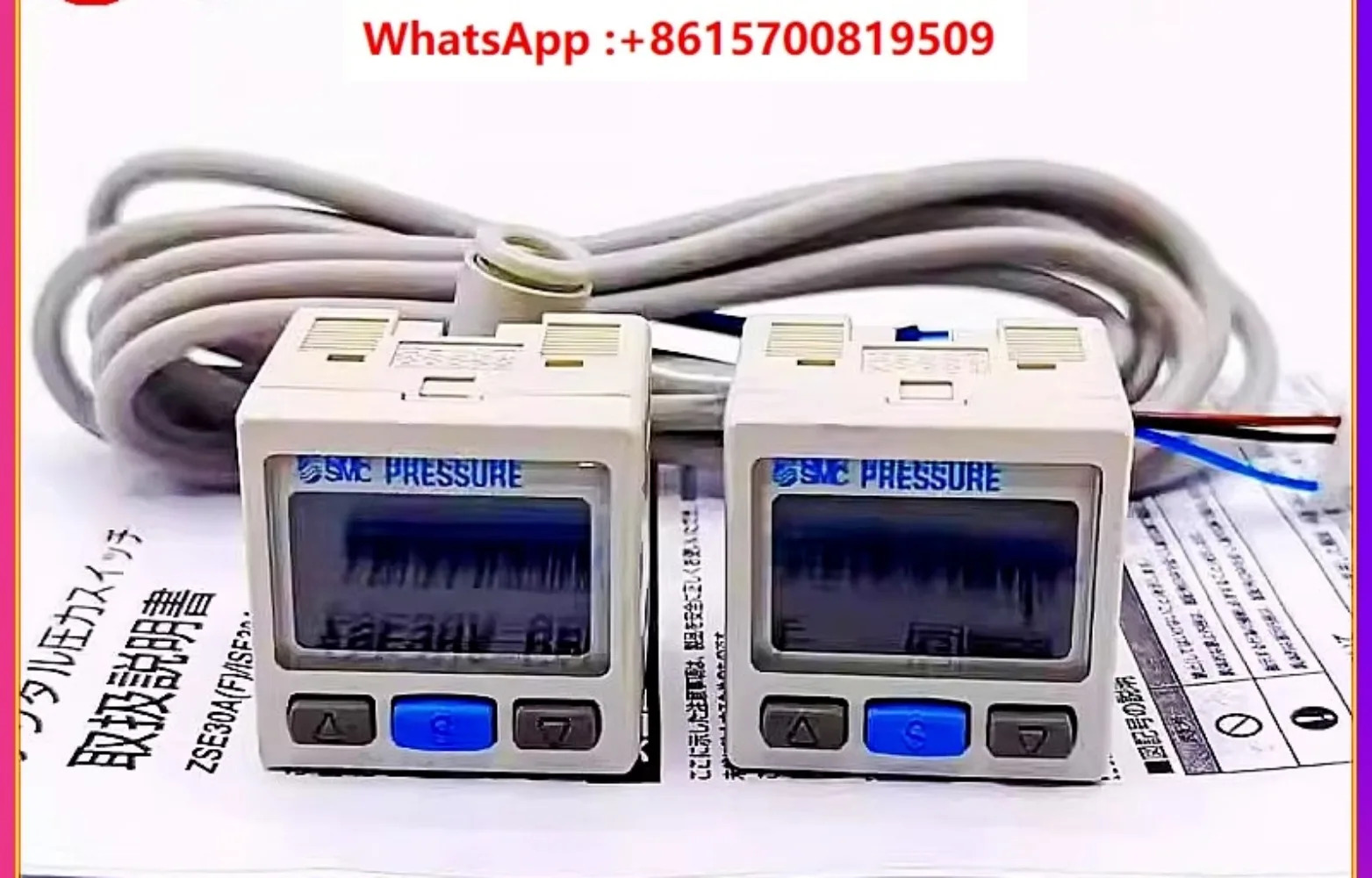 SMC 디지털 압력 스위치 ISE30AF-C4H-C6H-N-P-A-ML ZSE30A-C4L-C6L-N-M-L