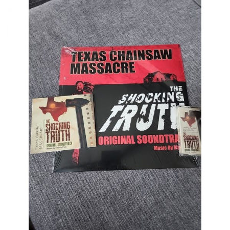 [해외](수입 LP) Texas Chainsaw Massacre The Shocking Truth Original Soundtrack Vinyl Bundle Look