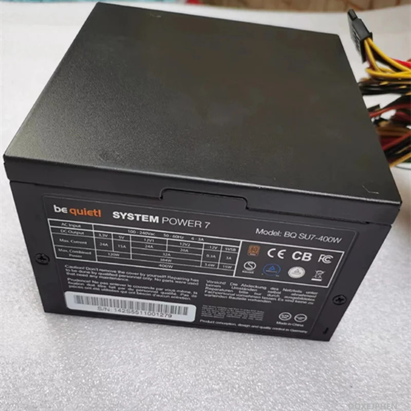 FSP BE QUIET 시스템 전원 7 400W BQ SU7-400W새 전원공급장치