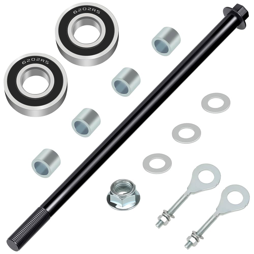 CILOYU 14mm 325mm 미니 자전거 뒷축 너트 키트 + 6202RS 뒷바퀴 베어링 키트, 콜먼 CT200U 196CC 200CC 6.5 구동 파워스포츠 액세서리 부품 15 - 상품 이미지