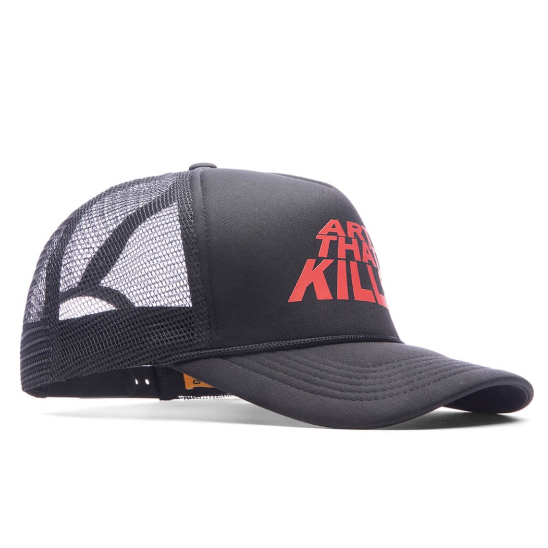 갤러리디파트먼트 ATKS-9100 블랙 ATK 스택 로고 트리커 볼캡 모자 - 상세 이미지 5