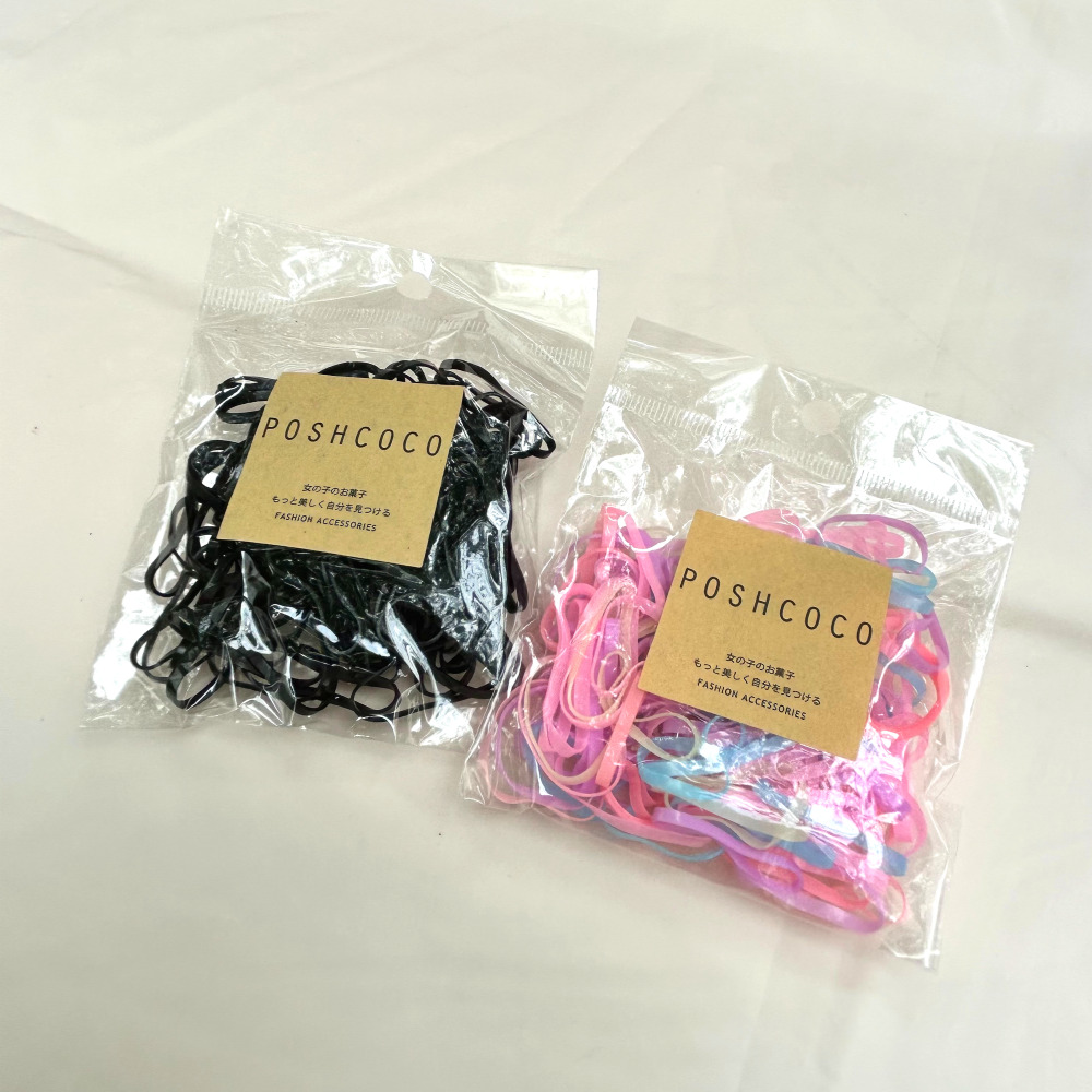 대용량 고탄력 머리 고무줄 10g - 상품 이미지