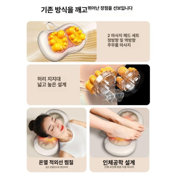 프리미엄 전신 다기능 마사지기 어깨 손 목 허리 홈 어깨마사지 목어깨마사지 플래그십 충전형 6키 모델 미그레이 전기형 20개 - 상세 이미지 3
