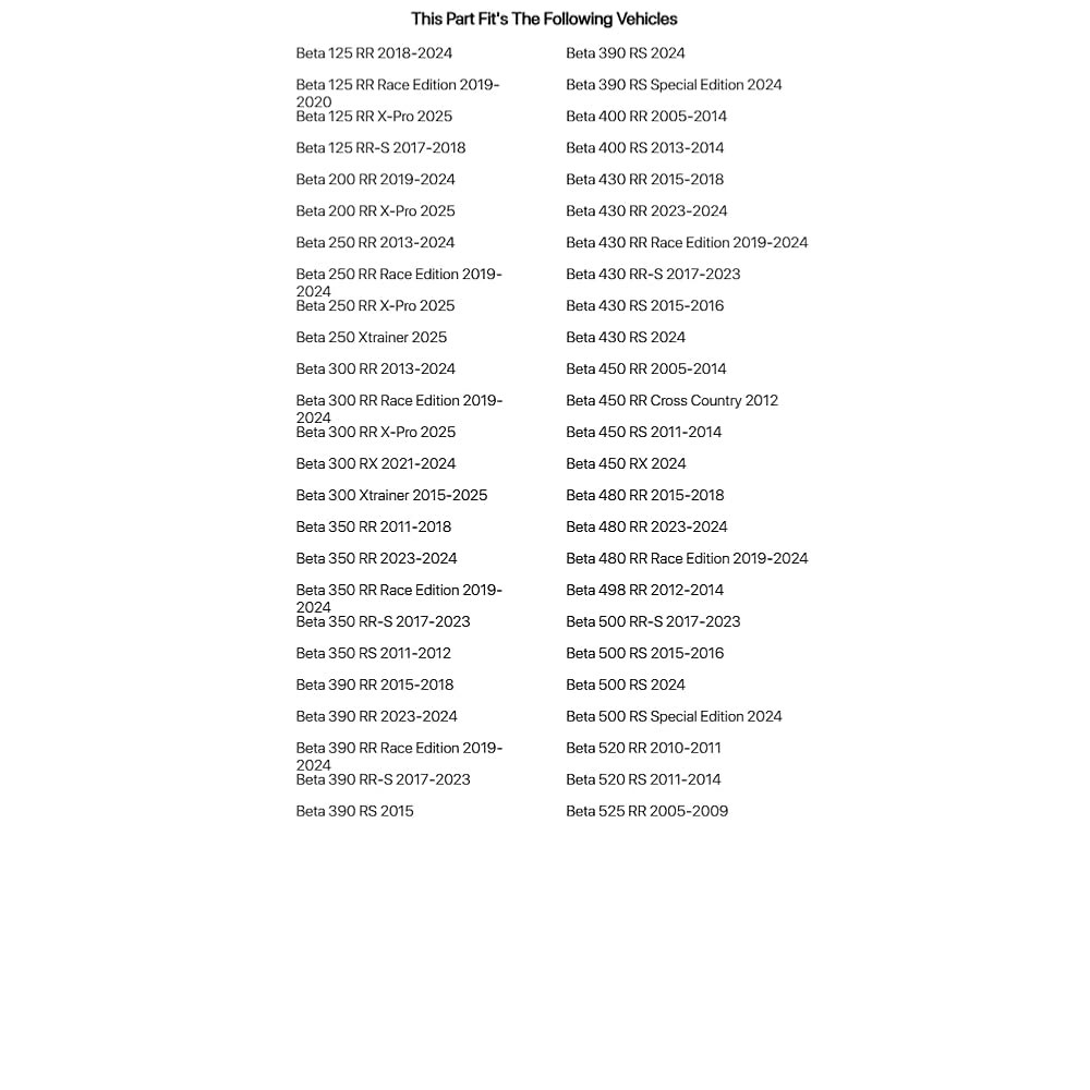 Tusk 후방 브레이크 캘 지원, 2015-2025 베타 300 엑스트레이너/2013-2024/300 RR 레이스 에디션 2019-2025와 호환되는 디스크 가드 레드 - 상세 이미지 2