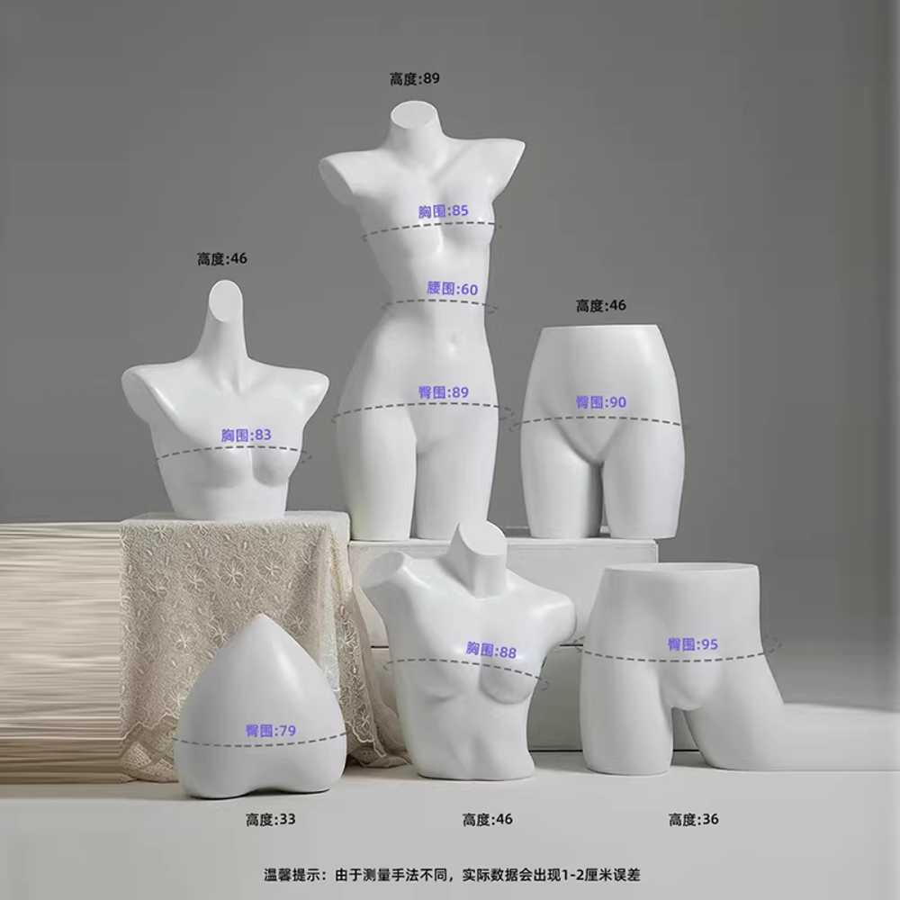 토르소 마네킹 스탠딩 모델 여성 하프 상체 반신 디피 - 상세 이미지 5
