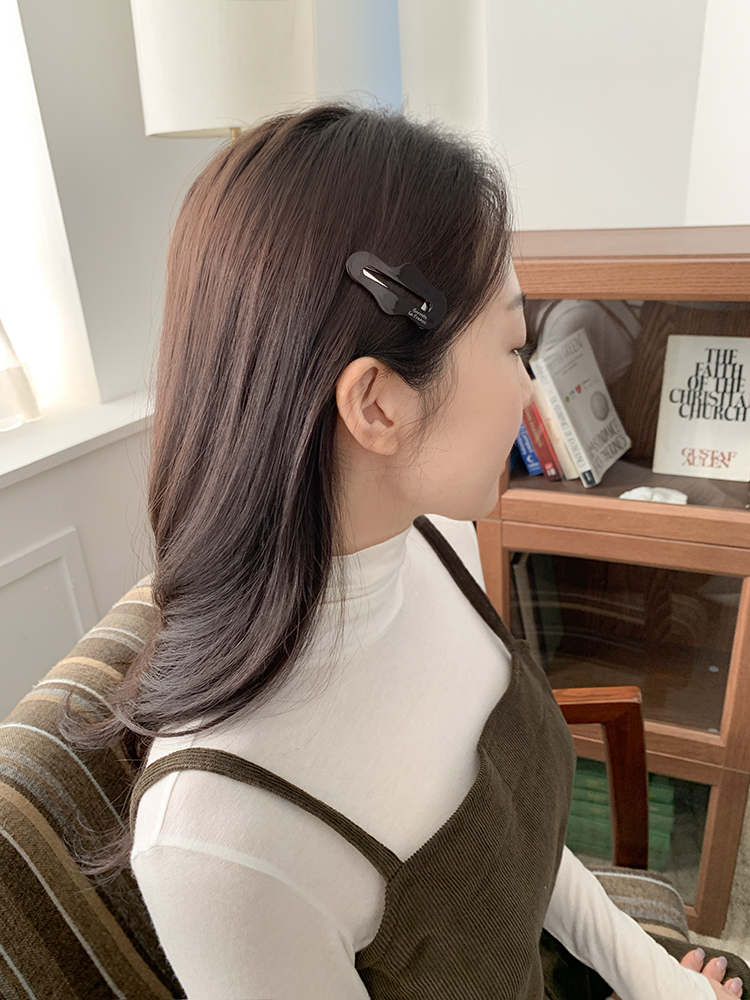 Barrette La France, 웨이브 똑딱핀 - 물결 컬러 프랑스 옆머리 포인트핀 - 상세 이미지 2