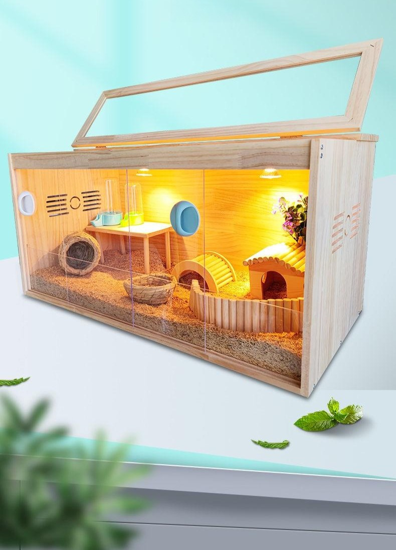 메추리 사육장 부화기 키우기 메추리집 가정용 인큐베이터 슬라이딩 도어 60 x 40x40 표준 모델 - 상품 이미지