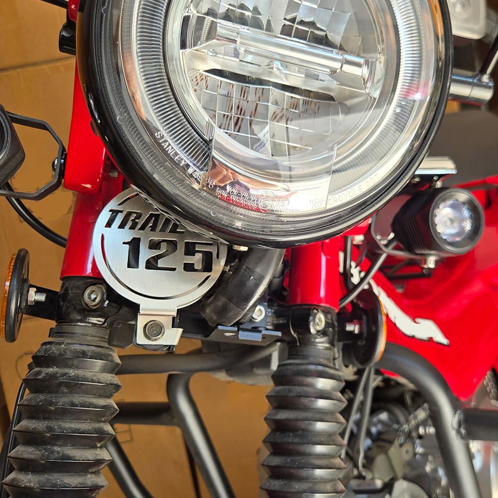 혼다 헌터 컵 125 트레일 125에 호환되는 프론트 혼 프로텍터 가드 (2019-현재) TRAIL125-Chrome - 상세 이미지 3