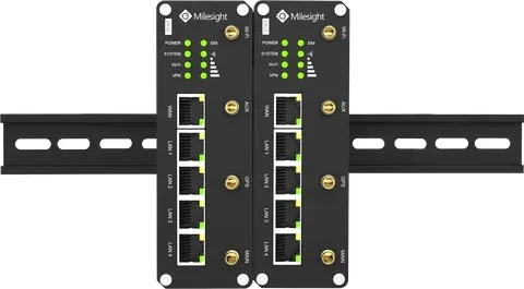 Milesight UR35 산업4G LTE 셀룰러 라우터 듀얼 Sim 임베디드 Python SDK RS232 RS485
