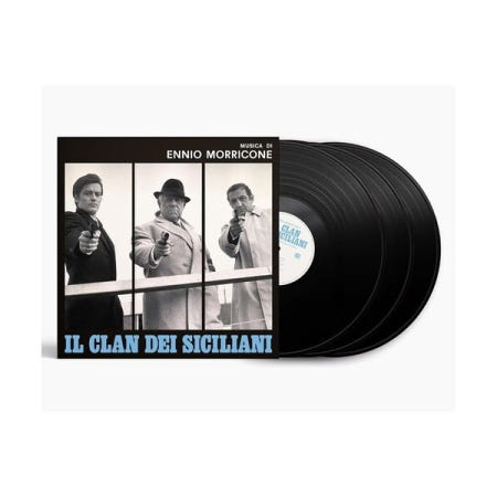 Universal Italy [해외](수입 LP) Ennio Morricone Il Clan Dei Siciliani (Original Soundtrack) [New Vinyl LP] Ita