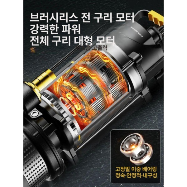 최강 스테인리스 220V 펌프 대유량 수중펌프 배수펌프 양수기 550W B 550W 1인치 - 상세 이미지 3