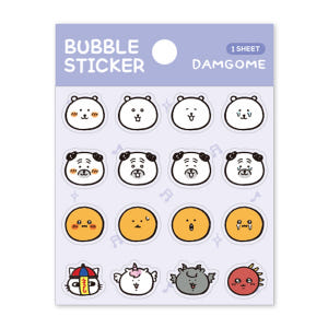 담곰이 버블 스티커 입체 퍼그 고로케 농담곰 나가노 다꾸 블루 다이어리 ... 실사용 후기 | 효과 있을까? - 상품 이미지 1