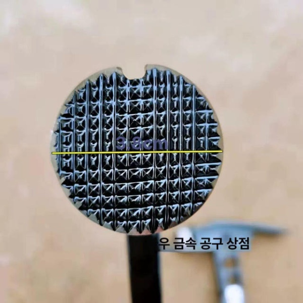 최강 마르티네즈 전문가용 티타늄 햄머 망치 스틸레토 일체형 일체형 - 상세 이미지 5