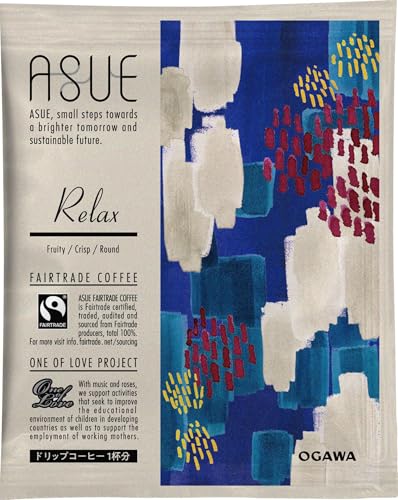 오가와커피 ASUE 공정무역 커피 드립커피 8g X 20봉 레귤러 드립