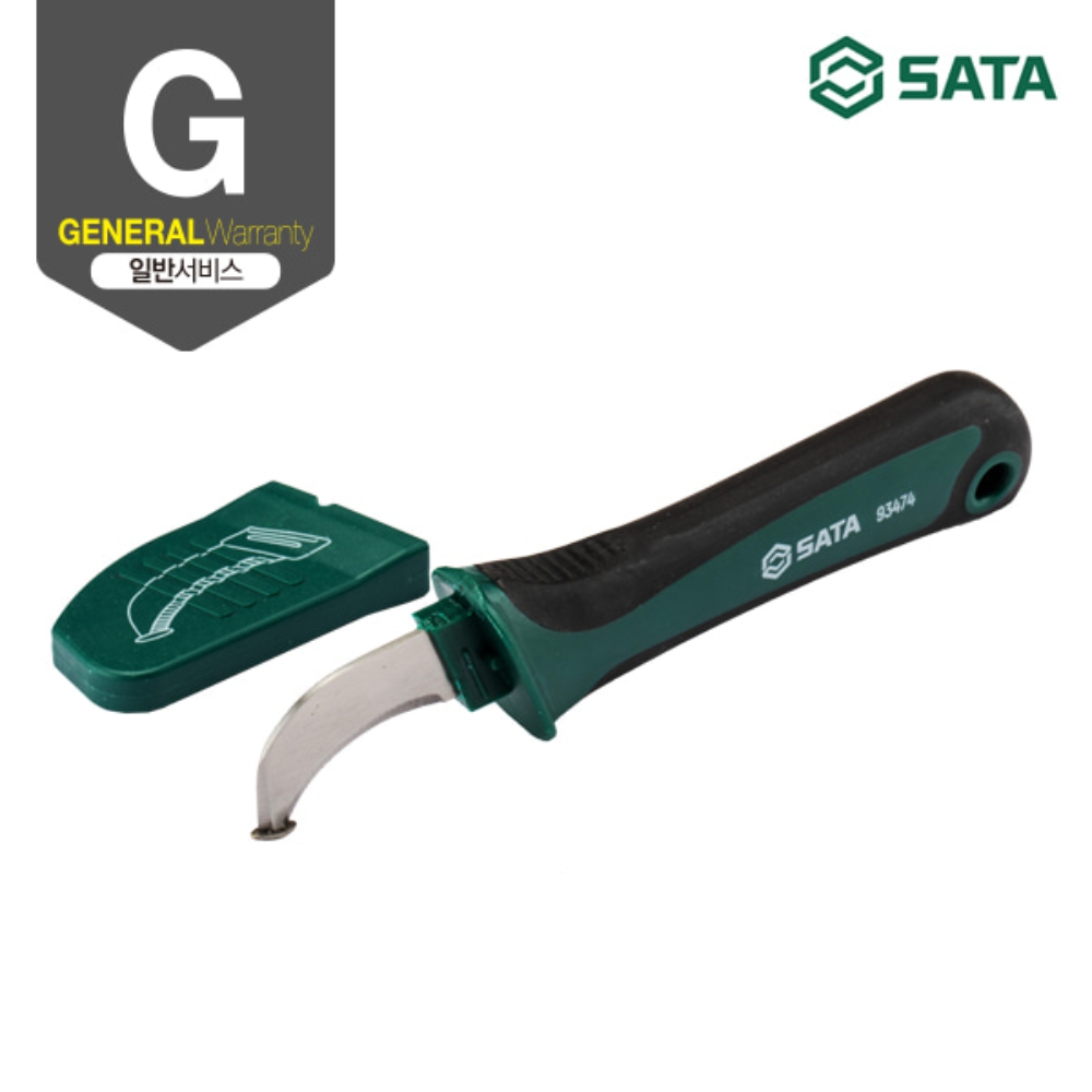사타 SATA 케이블 보호 와이어 피복제거 나이프 185mm 93474 전공칼 - 상세 이미지 2