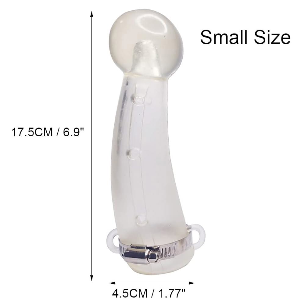 QIQIRO 소형 실리콘 염소 송아지 소 뿔 덮개 전투 방지 보호 모서리에 둘러싸인 둥근 보호기 Small Size 6.9 X1.77 - 상세 이미지 2