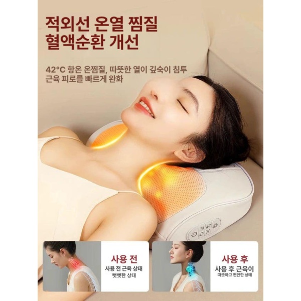 프리미엄 경추 마사지기 어깨 목안마기 어깨마사지기 플래그십 플래그십 - 상품 이미지