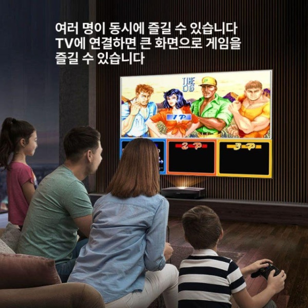 최신형 2025 신형 M9Pro 다인용 무선 게임기 가족용 레트로 64G 2인용 32G 무선 중국 본토 단독 패키지 - 상품 이미지