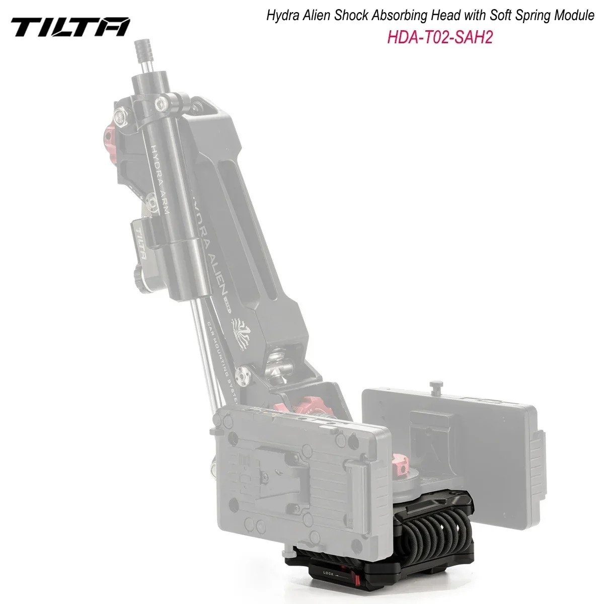 TILTA HDA-T02-SAH2 소프트 스프링 모듈이 포함된 Hydra Alien 충격 흡수 헤드