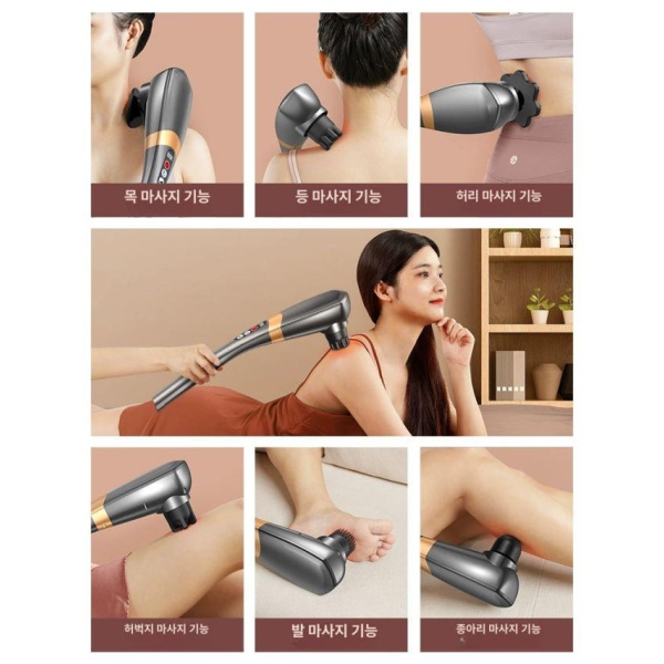 프리미엄 돌핀 전신 마사지기 어깨 손기 목어깨 어깨마사지 허리마사지기 실버타이타늄 실버타이타늄 - 상세 이미지 5