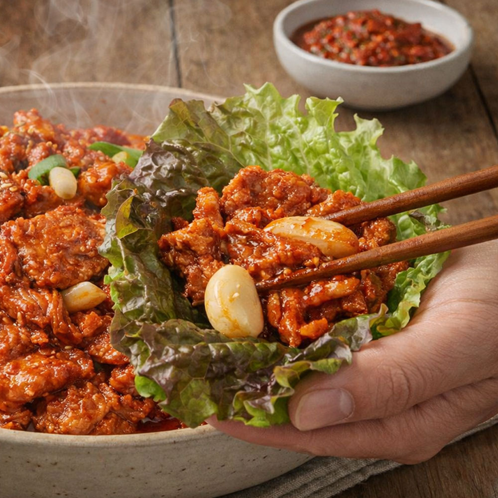 고기소녀 매콤 불고기 450g 제육볶음 - 상품 이미지