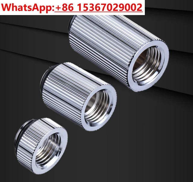 5PCS 수냉식 확장 커넥터 7.5mm20mm28mmG1/4 스레드 2 포인트 컴퓨터 시트
