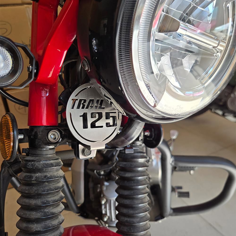 혼다 헌터 컵 125 트레일 125에 호환되는 프론트 혼 프로텍터 가드 (2019-현재) TRAIL125-Chrome - 상세 이미지 2