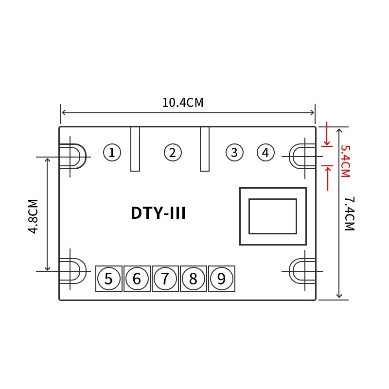 DTY-35A-III 완전 절연 사이리스터 전압 조정 모듈 단상