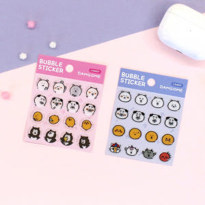 담곰이 버블 스티커 입체 퍼그 고로케 농담곰 나가노 다꾸 블루 다이어리 ... 실사용 후기 | 효과 있을까? - 상품 이미지 3
