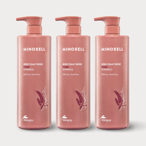 현대약품 마이녹셀 맥주효모 로즈PDRN 탈모샴푸 1000ml, 3개 솔직 후기 | 피부 타입별 분석 - 상품 이미지 1
