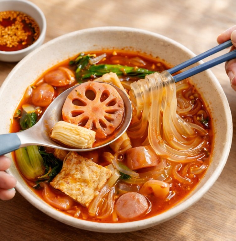 먹방 숟가락 젓가락 받침 세트 큰 대왕 수저 서빙스푼 - 상세 이미지 5