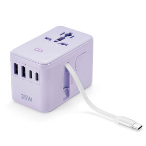 오아 포켓롤 해외 여행용 5포트 PD 35W 초고속충전 멀티 어댑터 실사용 후기 | 효과 있을까? - 상품 이미지 4