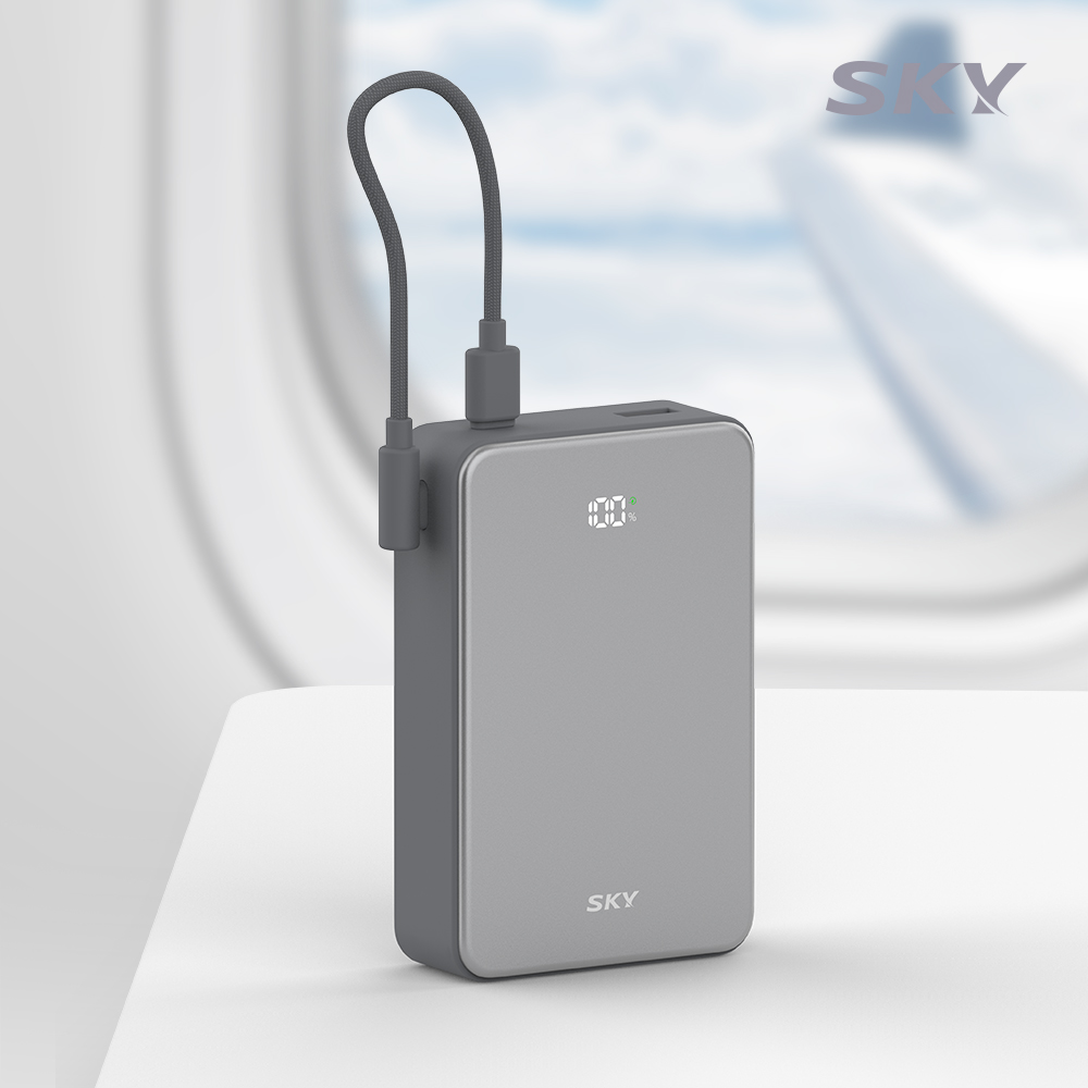 스카이 필 큐브 20000mAh PD QC 22.5W A20 보조배터리 오렌지 - 상세 이미지 5